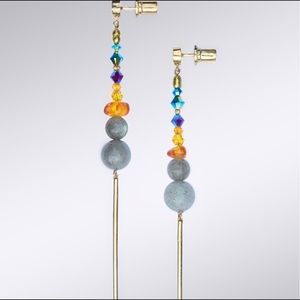 La Fiancée Du Facteur avaâe Earrings NWOT